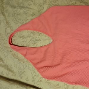 One piece halter top